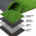 Ver mais imagens de por m² Grama Sintética 30mm com Proteção UV e Antifungo Verde Mesclado Rm Decor