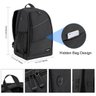 Mochila para Câmera Fotográfica a Prova D'Água Profissional Light Pro Dslr DJI Ronin-SC / Ronin-S + - 4