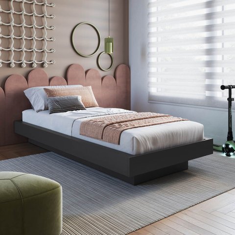 Cama Solteiro Suspensa Zurique CZ1090 Art In Móveis