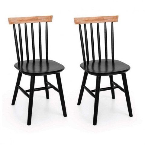 Kit 2 Cadeiras Madeira Maciça Milena