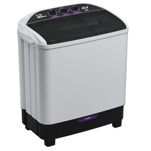 Lavadora 2 em 1 - 10 Kg - Lava 6 Kg e Centrifuga 4 Kg - Praxis Eletrodomésticos 2 em 1 - 10kg