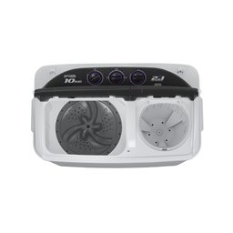 Lavadora 2 em 1 - 10 Kg - Lava 6 Kg e Centrifuga 4 Kg - Praxis Eletrodomésticos 2 em 1 - 10kg - 5