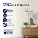 Ver imagem 2 de Tinta Acrílica Standard Fosco 18L Cor Branco Gelo Antimofo Baixo Odor Durín