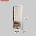 Ver imagem 3 de Sapateira com Espelho 2 Portas 01 Gaveta Grife