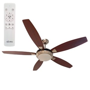 Ventilador de Teto Aliseu Modern com Controle Remoto Bivolt Super Potente