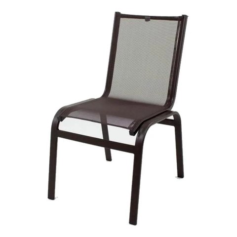 Cadeira de Alumínio e Tela Sling Área Externa e Interna