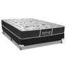 Cama Box Casal: Colchão Molas Probel Bonnel ProDormir Sleep + Base CRC Suede Black(138x188) - 1