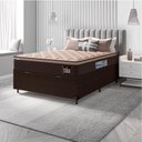 Ver imagem 1 de Cama Box Baú Casal Colchão Espuma D33 Pillow Top 138x188x60cm Millenium Hellen 