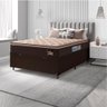 Cama Box Baú Casal Colchão Espuma D33 Pillow Top 138x188x60cm Millenium Hellen  - 1