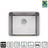 Cuba Tramontina Quadrum 50x40cm Inox Undermount 94007/112 - 1
