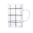 Ver imagem 1 de Conjunto 2 Xícaras de Vidro Stripes 280ml | Casa Del Grande