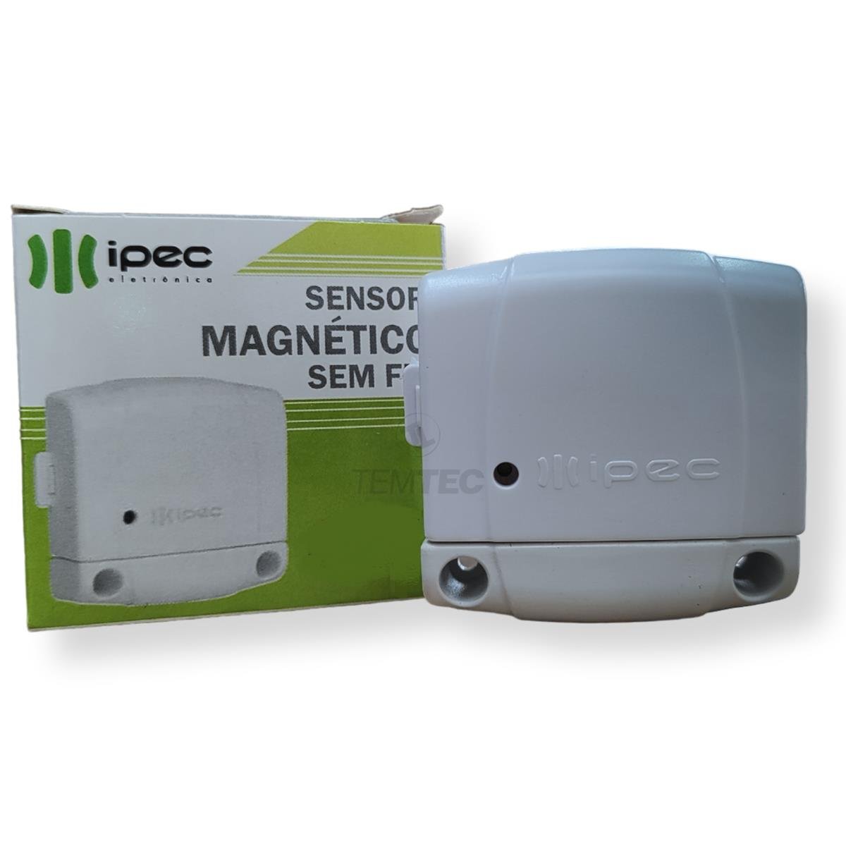 Sensor Magnético sem Fio Inteligente Ipec com Bateria