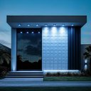 Ver imagem 7 de Spot Luminária Slim Sobrepor Teto Beiral Alumínio Led 7w Branco Frio Externo St3250 - Branco