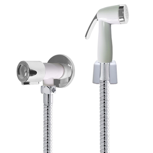 Ducha Higiênica Íntima Para Banheiro Abs Cromado Single Clius