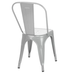 Kit 8 cadeiras + 2 banquetas altas industrial Loft Vintage Iron Tolix prata - 3 Kit 8 cadeiras + 2 banquetas altas industrial Loft Vintage Iron Tolix prata - 3