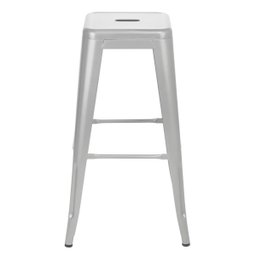 Kit 8 cadeiras + 2 banquetas altas industrial Loft Vintage Iron Tolix prata - 5 Kit 8 cadeiras + 2 banquetas altas industrial Loft Vintage Iron Tolix prata - 5