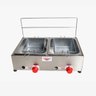 Fritadeira Inox À Gás Baixa Pressão 2 Cubas - Cefaz - 6