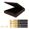 Cama Box Coala Casal Marrom Suede Toraflex 54x138x188 - 3