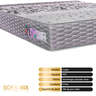 Cama Box Coala Casal Marrom Suede Toraflex 54x138x188 - 2
