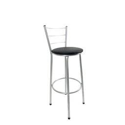 Kit 4 Banquetas Alta Prata Cozinha Gourmet Americana Balcão:bege - 7
