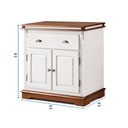 Ver imagem 4 de Balcão Buffet 2 Portas 1 Gavetas Manchester 2000 Linz Móveis - Branco/Imbuia