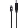 Cabo Usb Tipo C X Usb B para Impressora V3.2 Gen1 5gbps 2 Metros - C32ubm-2 - 3
