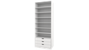 Ver imagem 4 de Armário Misto M67 Closet Gaveta Prateleira Loja Closet Vetorial Móveis