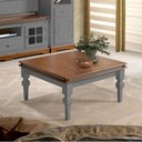 Ver imagem 2 de Mesa de Centro Manchester 2039 Linz Móveis - Cinza/imbuia Glazer