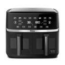 Ver imagem 1 de Fritadeira Air Fryer 10l Cesto Duplo 220 V Philco