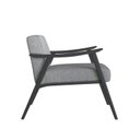 Ver imagem 4 de Kit 2 Poltronas Decorativas Madeira Maciça Jequitibá Assento com Persintas Elásticas Ravena