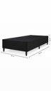 Ver imagem 2 de Base Box Solteiro Preto