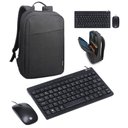 Ver imagem 1 de KIT MINI TECLADO CHOCOLATE E MOUSE CORP FLAT/1200DPI (com Fio) + MOCHILA LENOVO CASUAL B210 Até 15.6