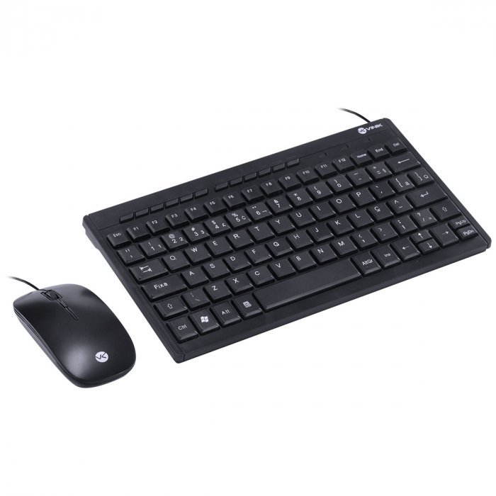 KIT MINI TECLADO CHOCOLATE E MOUSE CORP FLAT/1200DPI (com Fio) + MOCHILA LENOVO CASUAL B210 Até 15.6 - 2