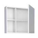 Ver imagem 2 de Conjunto Gabinete Ame para Banheiro com Toucador e Espelheira com Prateleiras para Objetos Lavatório