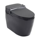 Ver imagem 1 de Vaso Sanitário Monobloco Caixa Acoplada Privada Bidê Celestita Pingoo.casa - Preto