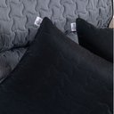 Ver imagem 7 de Kit 3 Pçs Capa Protetora Sofá Retrátil Assento 2,20m Shield: Kit 3 - Cinza e Preto