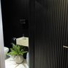 Painel Ripado Wpc Interno Wave Cor: Preto 2,90m X 14cm (0,406m²) - 6
