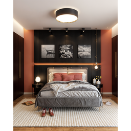 Painel Ripado Wpc Interno Wave Cor: Preto 2,90m X 14cm (0,406m²) - 4