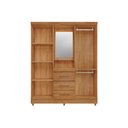 Ver imagem 4 de Guarda Roupas Casal Capela Lyon C/ Espelho Cor Cedro