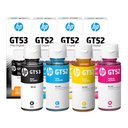 Ver imagem 1 de kit Colorido Tinta HP GT53 GT52 Original para HP Deskjet GT5822 Ink tank 416 116 Smart Tank 517 532 