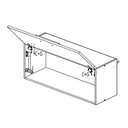 Ver imagem 5 de Armario Aereo Basculante 80 Cm 16978 Freijo Off White Cristal Nicioli Freijo Off White Cristal
