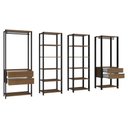 Ver imagem 5 de Guarda-roupa Closet Modulado Valencia 4 Gavetas 258cm Madesa 02
