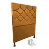 Cabeceira de Cama Box 90cm + Frame Solteiro Estofada Kasi Co - 1