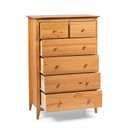 Ver imagem 4 de Cômoda 6 Gavetas em Madeira Maciça Nest
