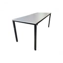 Ver imagem 3 de Mesa Para Refeitório Para 04 Lugares Linha Rossi Cinza