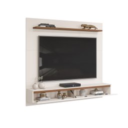 Painel para Tv até 60 Polegadas 1 Porta Marley Dj Móveis Off White/freijó - 5