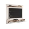 Painel para Tv até 60 Polegadas 1 Porta Marley Dj Móveis Off White/freijó - 5