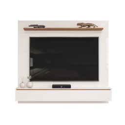 Painel para Tv até 60 Polegadas 1 Porta Marley Dj Móveis Off White/freijó - 3