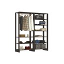 Ver imagem 1 de Estante Closet Yes 160cm com 9 Prateleiras - Grafite