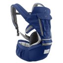 Ver imagem 1 de Canguru Carregador Bebe Criança Bolso Alça Ajustavel Sentado Deitado Passeio Viagem Macio Confortave